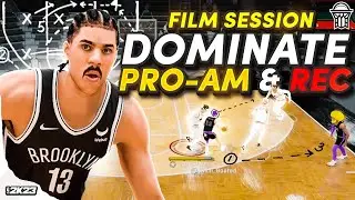 Dominate in the Rec and ProAm with These Tips : NBA 2K23 Pro Breaks Down Gameplay Film