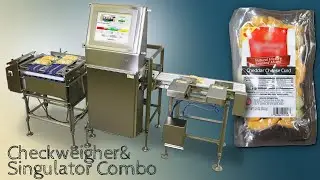 Dynamic Checkweigher with Product Singulator & Diverts