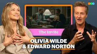 Olivia Wilde and Edward Norton Discuss Their Influences for The Invite