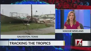 Damage seen as Hurricane Hanna hits Texas