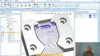 Live Programming Complex Part with BobCAD-CAM