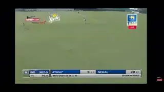 India u 19 star player ayush badoni showing some of best cricketing skill