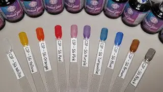 CJP Stained Glass Collection Swatches