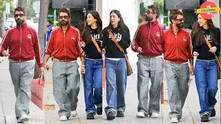ALEJANDRO FERN&Aacute;NDEZ AND HIS BRIDE KARLA LAVEAGA WERE SEEN SHOPPING AT ACNE STUDIOS IN LA!!!