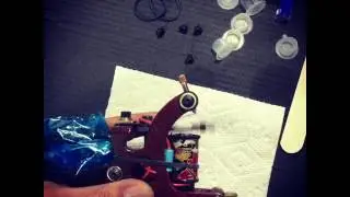 Tattoo machine hand made