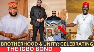 WHEN BROTHERS ARE GATHERED TO CELEBRATE. IGBOS LOVES THEMSELVES ❤️