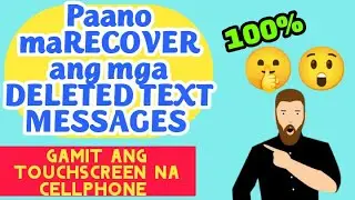How to Recover Deleted TEXT MESSAGES and Phone Calls??? | TUTORIAL | Aris One Tv