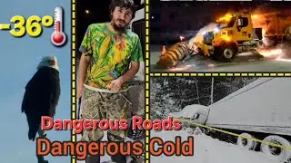 Heavy Ice, Most Dangerous Roads In North America, Pulling A Mini Trailer, Wildlife Wilderness 