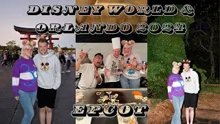 Disney World & Orlando 2024 🏰 Day 12 🏰 EPCOT ✨ Christmassy Living with the Land ✨ Teppan Edo✨