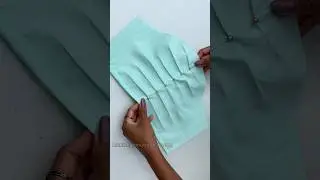 designer sleeve design cutting and stitching #shorts