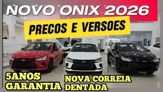 PREÇOS E VERSÕES NOVO ONIX 2026 ATUALIZADOS / QUANTO CUSTA?