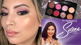 Mac x Selena La Reina collection tutorial & swatches