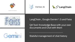 Langchain: Conversational QA tool Gemini  Langchain y Faiss Part 2 #datascience  #machinelearning