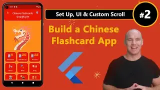 Build a Flashcard App in Flutter! #2 - App Set Up, UI Layout & CustomScrollView