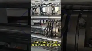 Horizontal manual bellow making machine #bellowmakingmachine #bellow