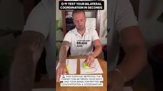 Test your bilateral #coordination in seconds. These exercises are great for your #cerebellum