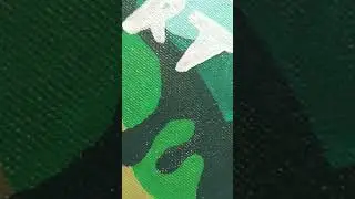 amazing painting on Canvas cover 👌👌💭🤯