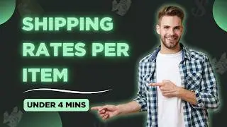 How to Set Shipping Rate PER ITEM on Shopify? (2026) | Combined Shipping Rates Calculator