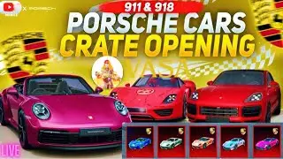 50,000 UC !! | PORSCHE CARS CREATE OPENING !! | [VASA UNKNOWN YT]  LIVE 😊🥰