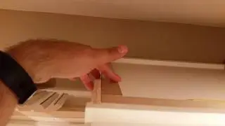 DIY Installing large crown molding on RTA kitchen cabinets