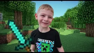 4 Year Old Pro-Gamer Built WHAT in Minecraft?!