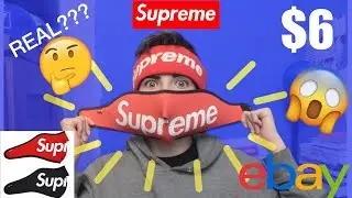 I BOUGHT A FAKE SUPREME MASK FOR $6