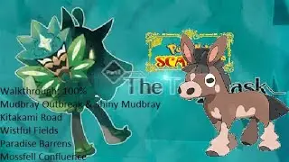 Pok&eacute;mon Scarlet - The Teal Mask - 100% - Walkthrough - Mudbray Outbreak & Shiny Mudbray