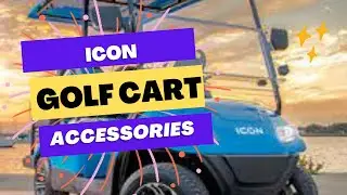 10 Best  and Unique Icon Golf Cart Accessories