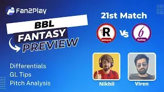 Melbourne Renegades vs Sydney Sixers Prediction Today match | MR vs SS Team | MR vs SS BBL 21st