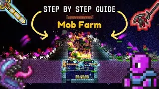 The Ultimate AFK Mob Farm in Terraria 2025 | Rod of Discord Quick | Step-By-Step Guide | Frozyn
