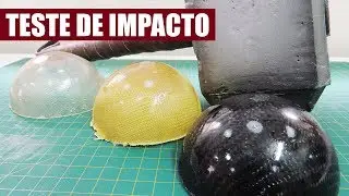 Testando Fibras  Carbono, vidro e aramida Redelease  I Kaka craft na Redelease