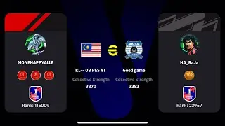 Division Match Against Top Team Opponent | #efootball2026 | Rank Push