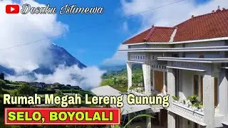 🟢 Tak disangka semegah dan seindah ini, Rumah mewah di lereng gunung-Petualangan alam desaku