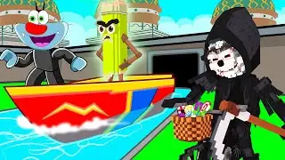 We FARMING AURA AND STEALING An ADMIN BRAINROT IN Roblox!!- ft.Oggy
