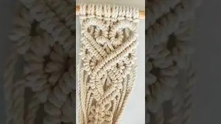 Macrame flower holder 🌹 || home decor #funny #shorts #youtubeshorts