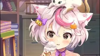 Schr&ouml;dinger (UR) Summoning Animation - Destiny Girl (Japanese version) #ドラゴンとガールズ