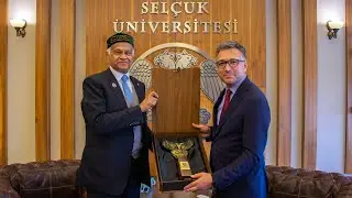 Bangladeş B&uuml;y&uuml;kel&ccedil;isi Mannan, Rekt&ouml;r Aksoy&rsquo;u Ziyaret Etti / SERATEM