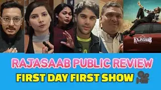 The RajaSaab Public Review | The RajaSaab Public Talk | Prabhas | Nidhhi A | Sanjay D | Malavika M