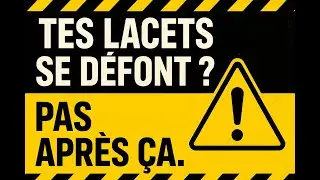 Lacets ronds qui se d&eacute;font