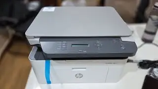 HP Laser MFP 1188nw  Unboxing- Full Setup Step by Step