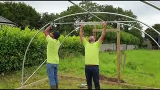 Polytunnels Ireland - Base Rail Assembly Tutorial