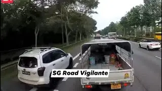 3jan2022 sle cam vehicle fail to keep a safe distance & rear ended toyota dyna #GBA4510P