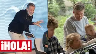 Emilio Aragón habla orgulloso de sus nietos : 'Bebo, haz un libro con todas estas historias'