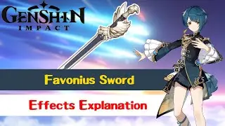 Favonius Sword and how it works | Genshin Impact
