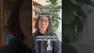Resignations Part 1: Forced Resignations ⬇️