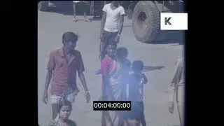 1985 Bombay Markets, Busy Streets, India from 35mm