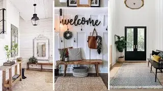 70 Cozy and Inviting Modern Farmhouse Entryways