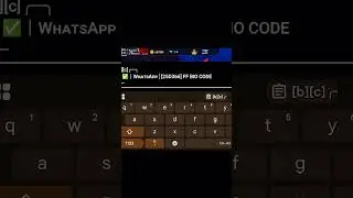 New Tranding Whatsapp Bio code 😱#shorts #freefire #freefireshorts #ffbiocode