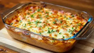 Запеканка из макарон с сыром &ndash; быстро, просто и очень вкусно!