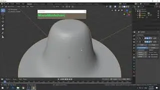 Fedora Hat Modeling in Blender 2.8